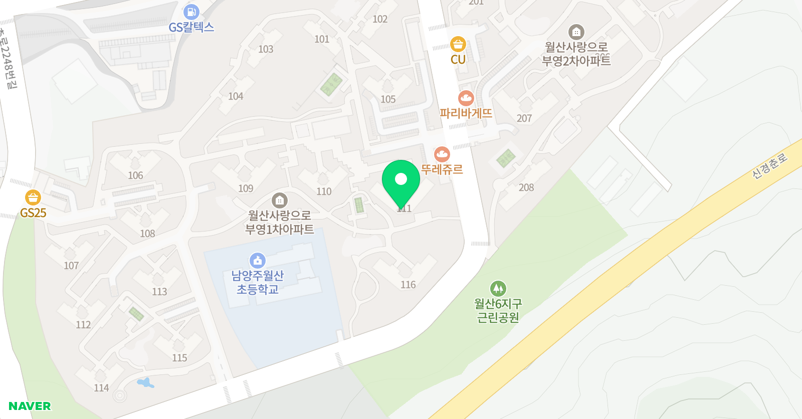한우리 독서토론논술 월산부영점 위치