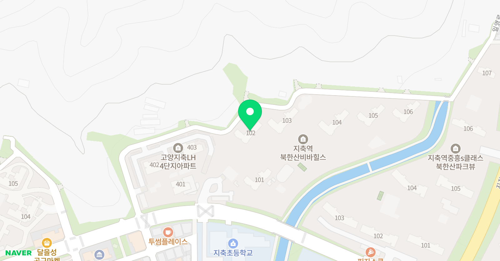 뮤엠 영어 지축NEST점 위치