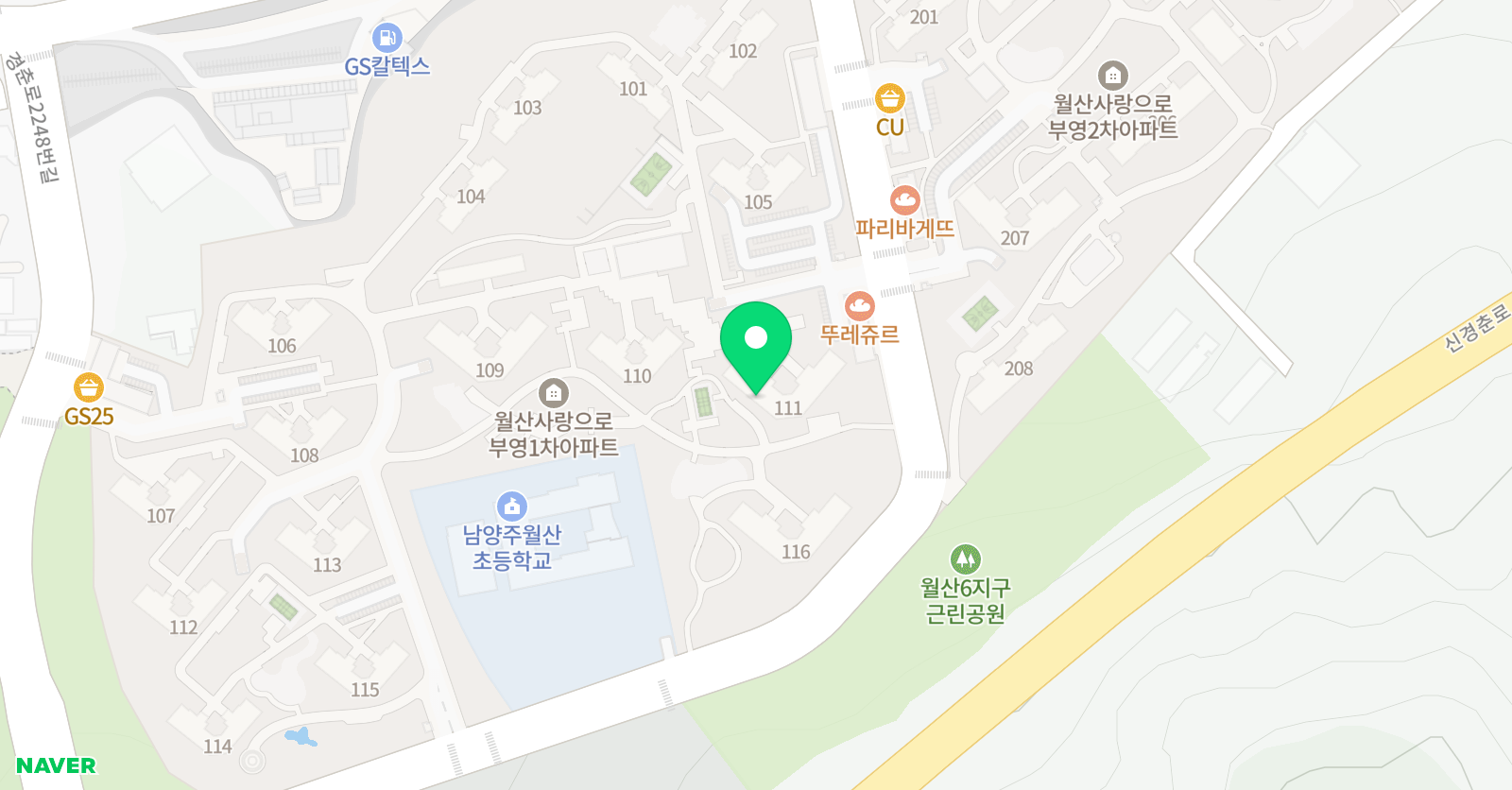 빨간펜 수학의달인 월산부영점 위치