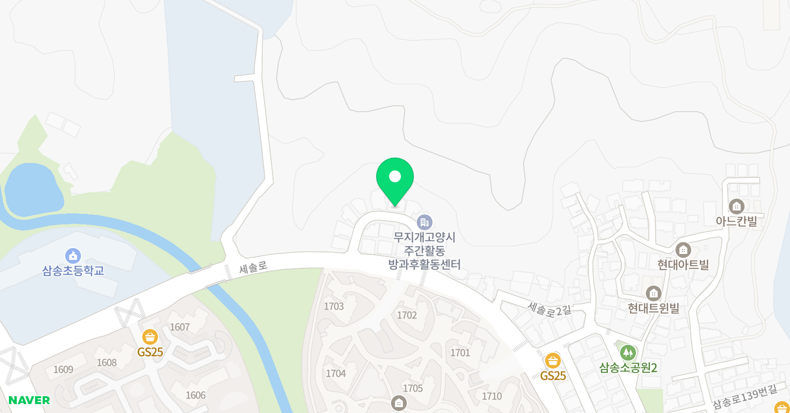 푸르넷 공부방 세솔점 위치