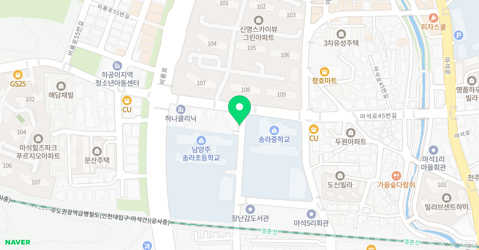 보스턴 영어학원 위치