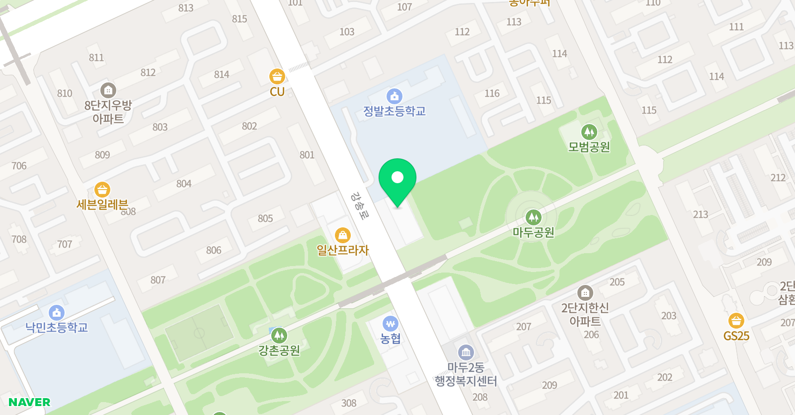 나비 미술교습소 위치