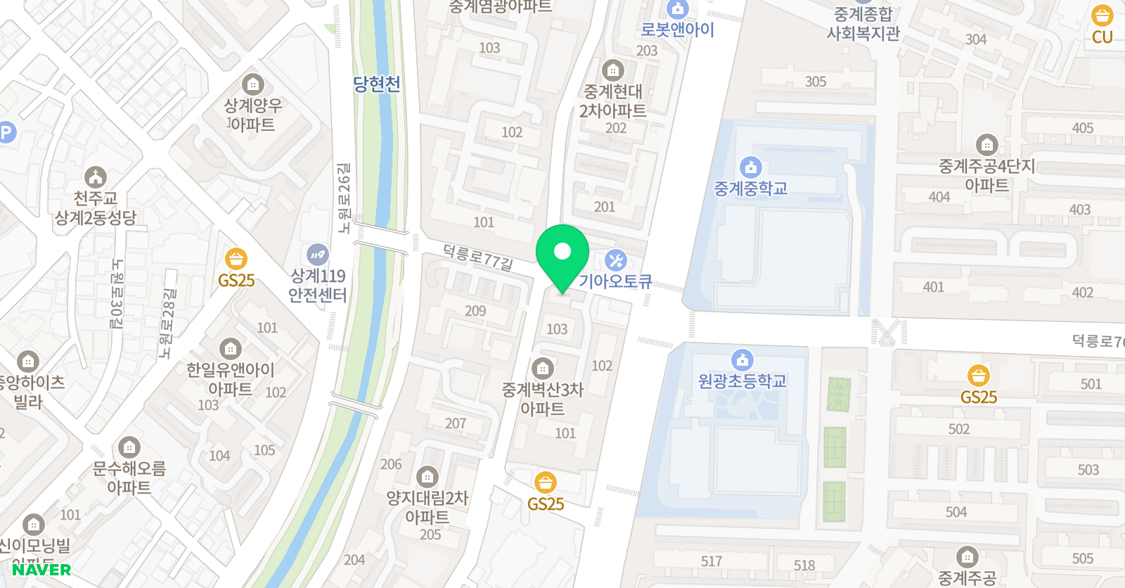칸타빌레 음악학원 위치