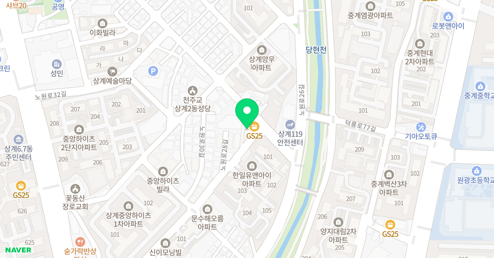 소리엘 음악학원 위치