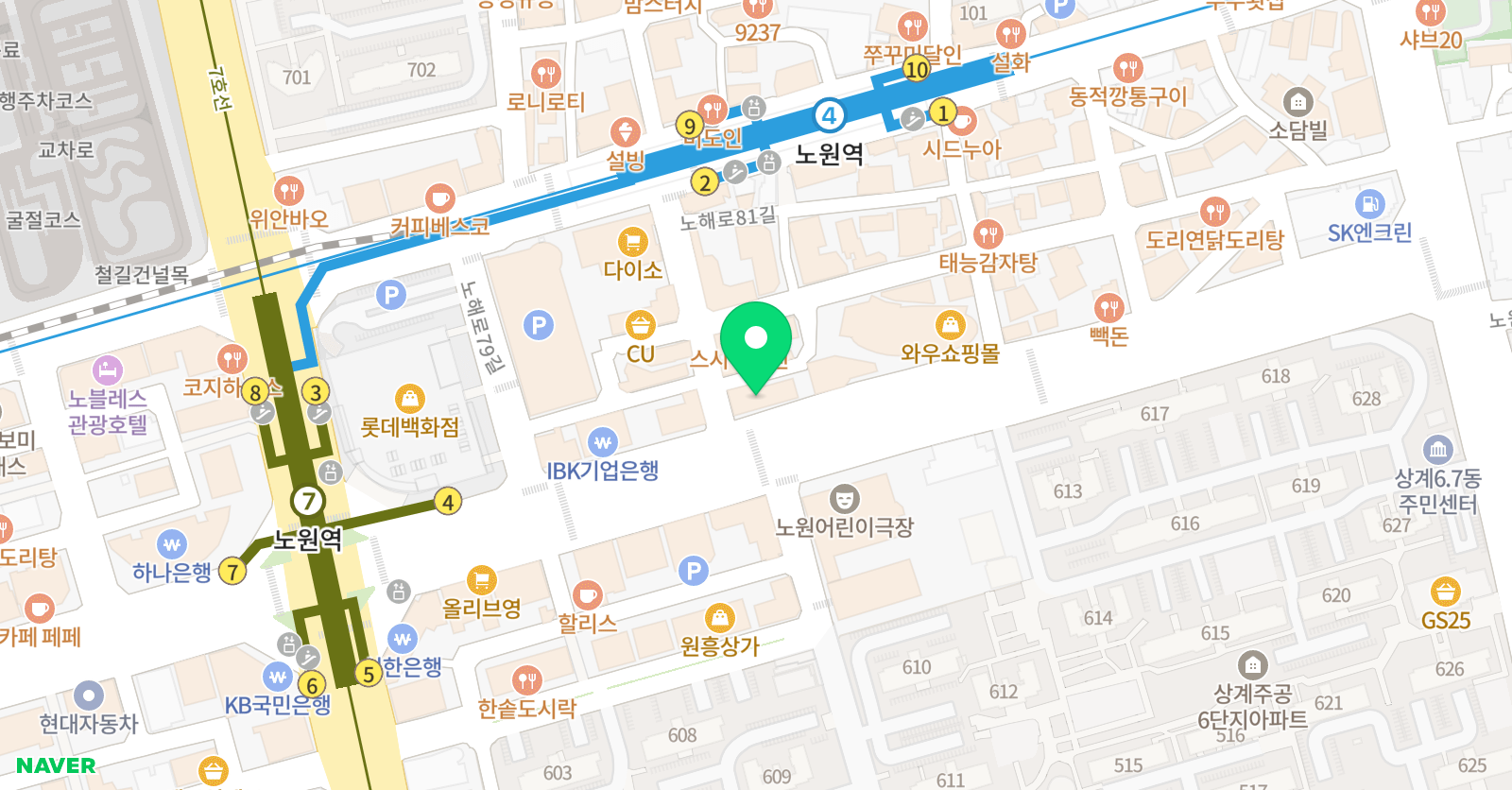 펀치 토킹 위치