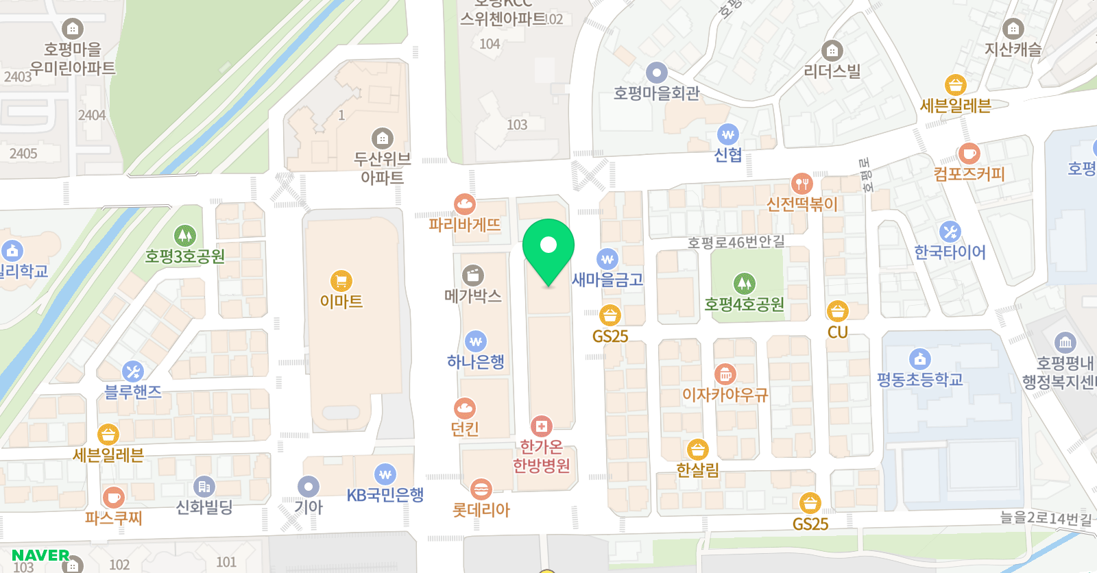 글로리 미술학원 위치