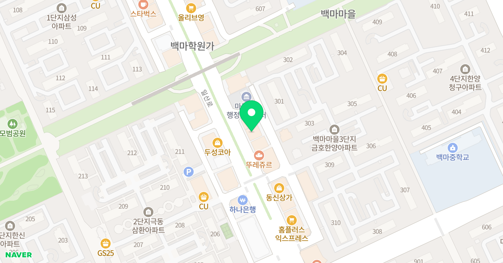 정자 영연세 과학 위치