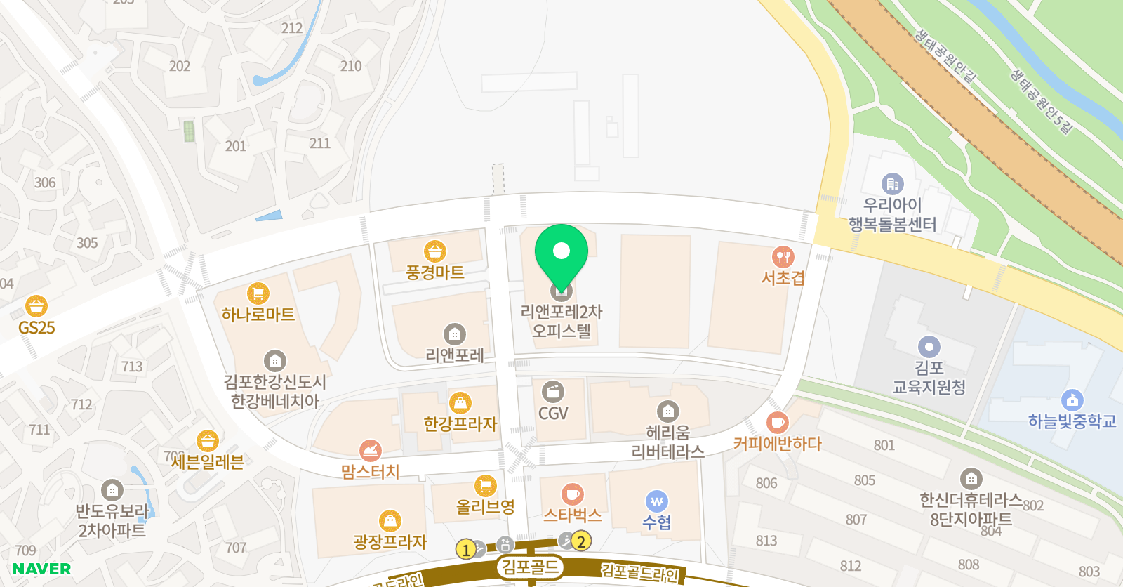 J&C 음악학원 위치