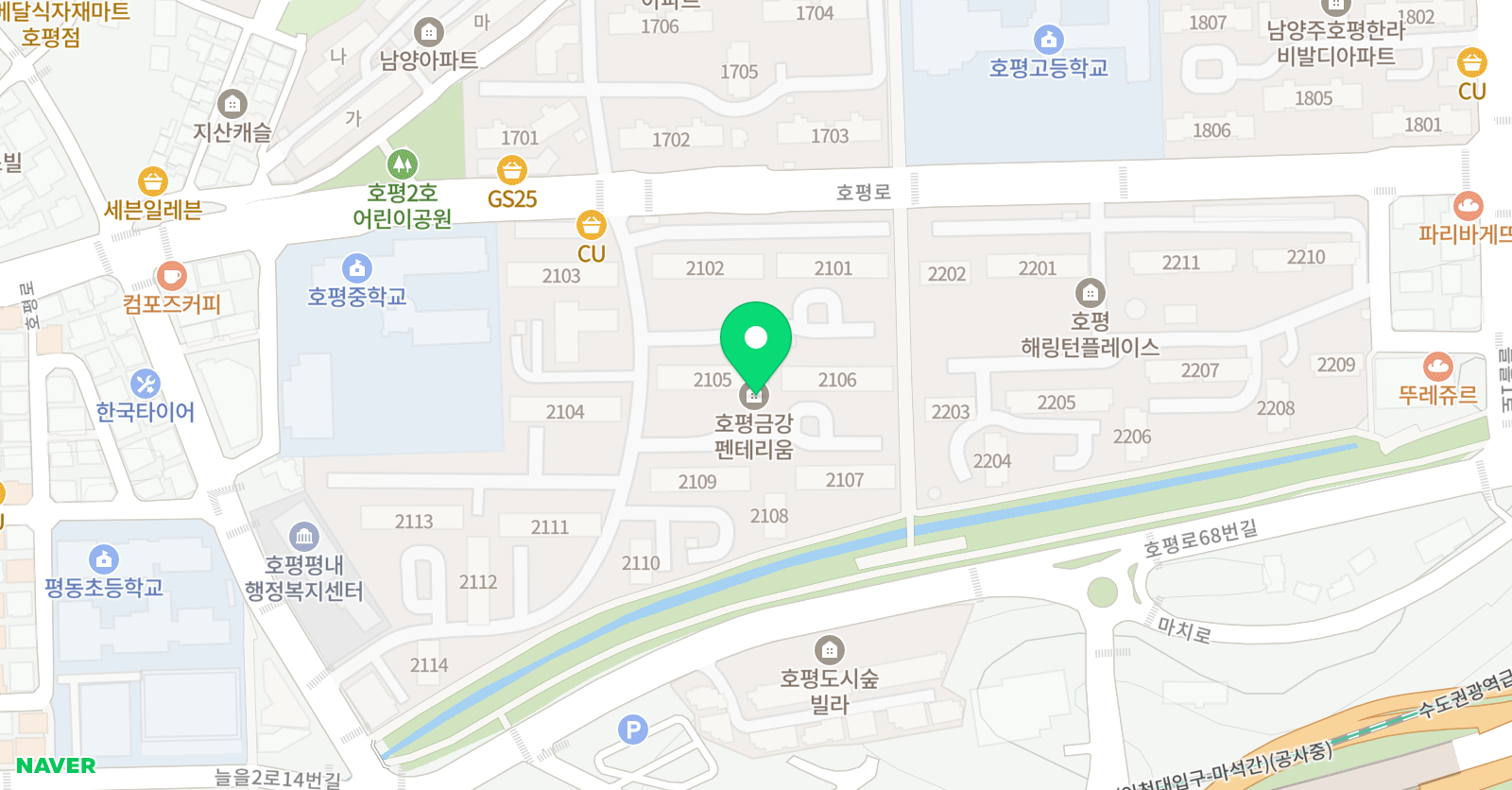 YN ENGLISH 위치