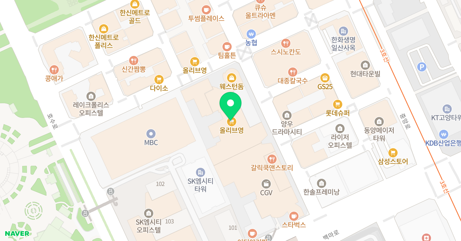 튼튼 영어 일산주엽 위치
