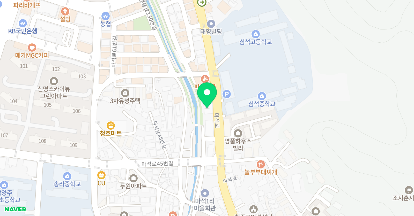 시그니처 학원 위치