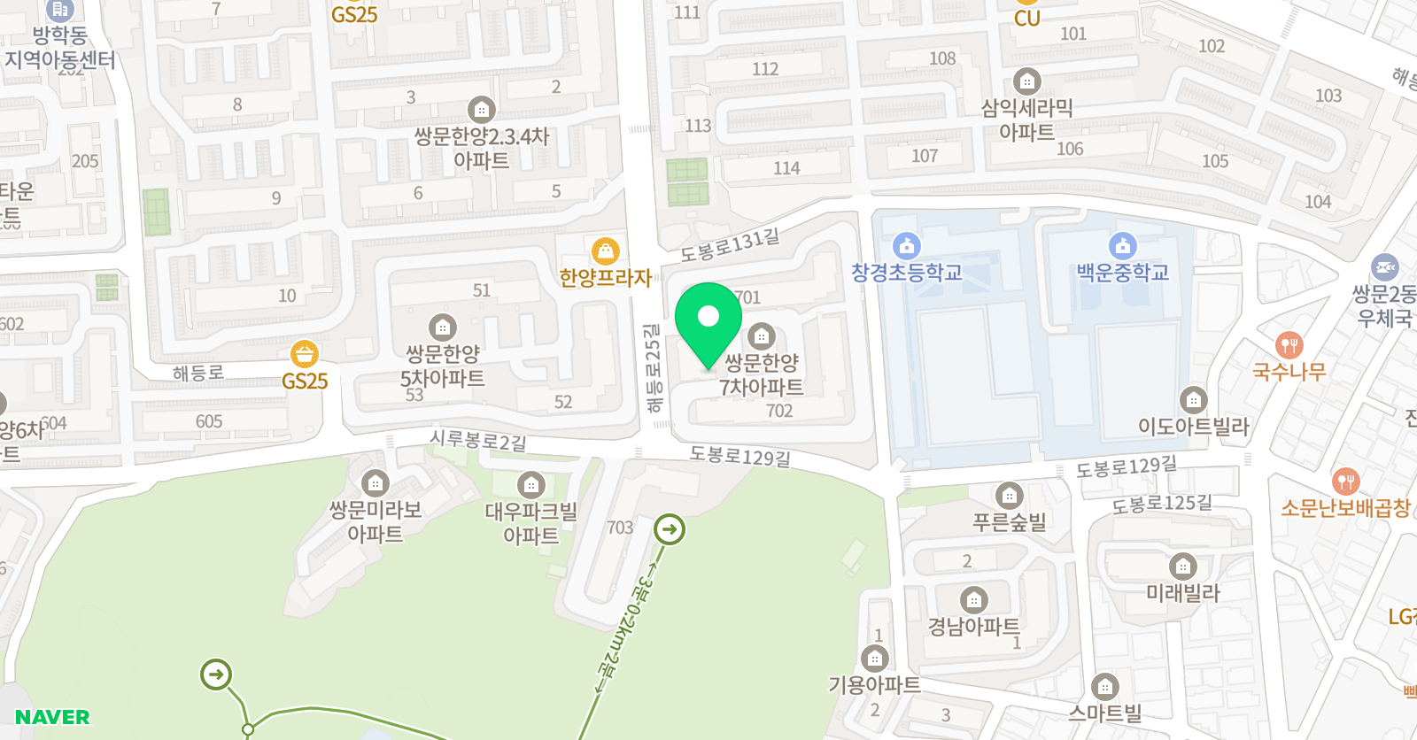 삼성 영어 창경학원 위치