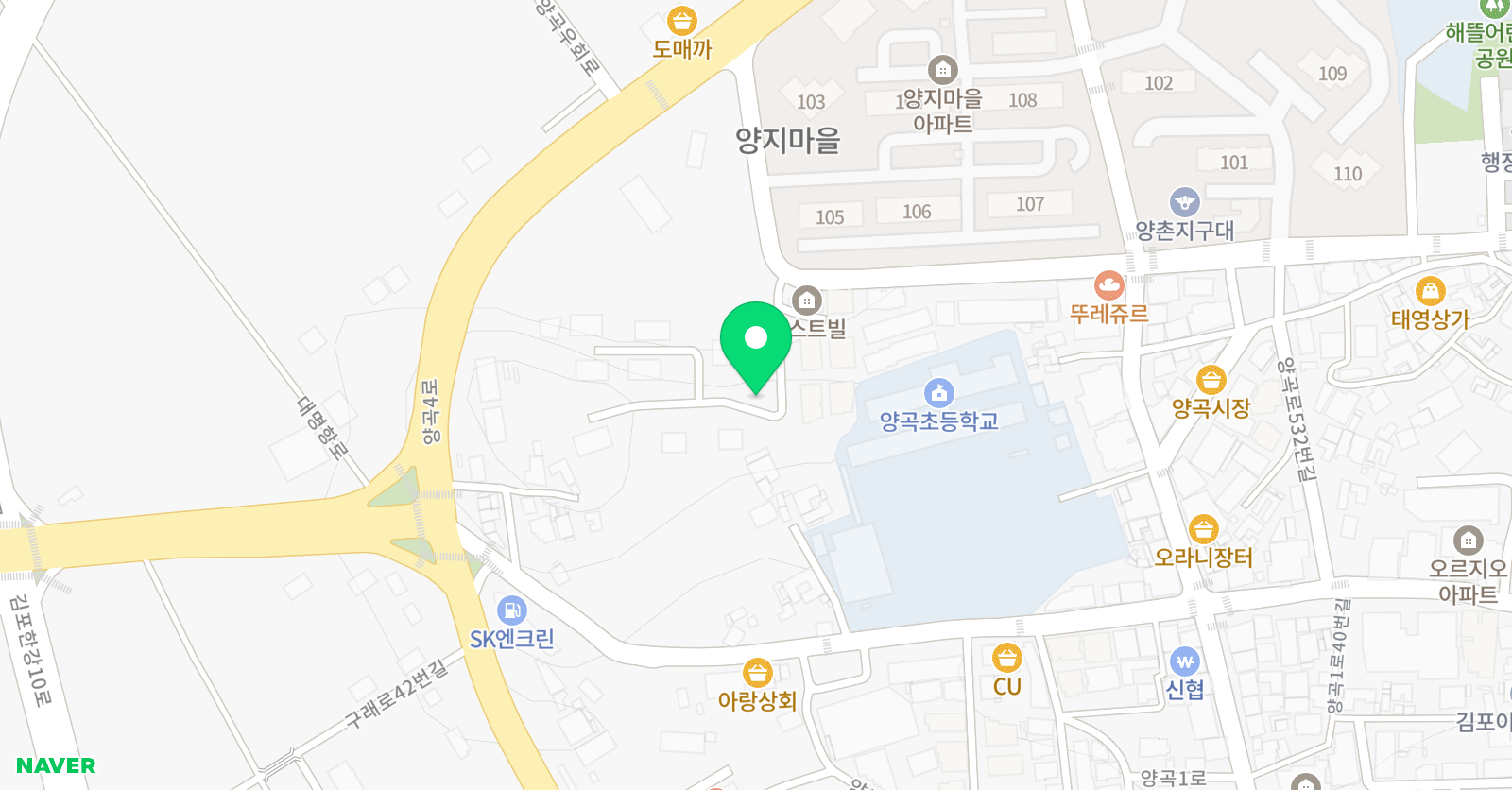 HHIM 힘복싱스쿨 위치