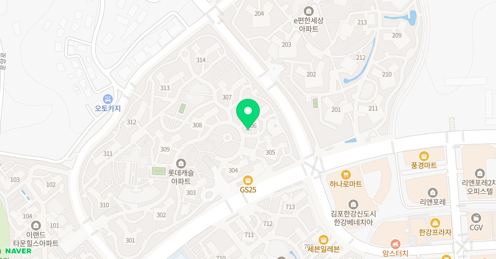 스마트해법영어 롯데캐슬교실 위치