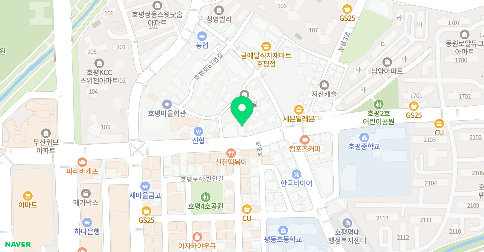 패럴랙스수학 위치