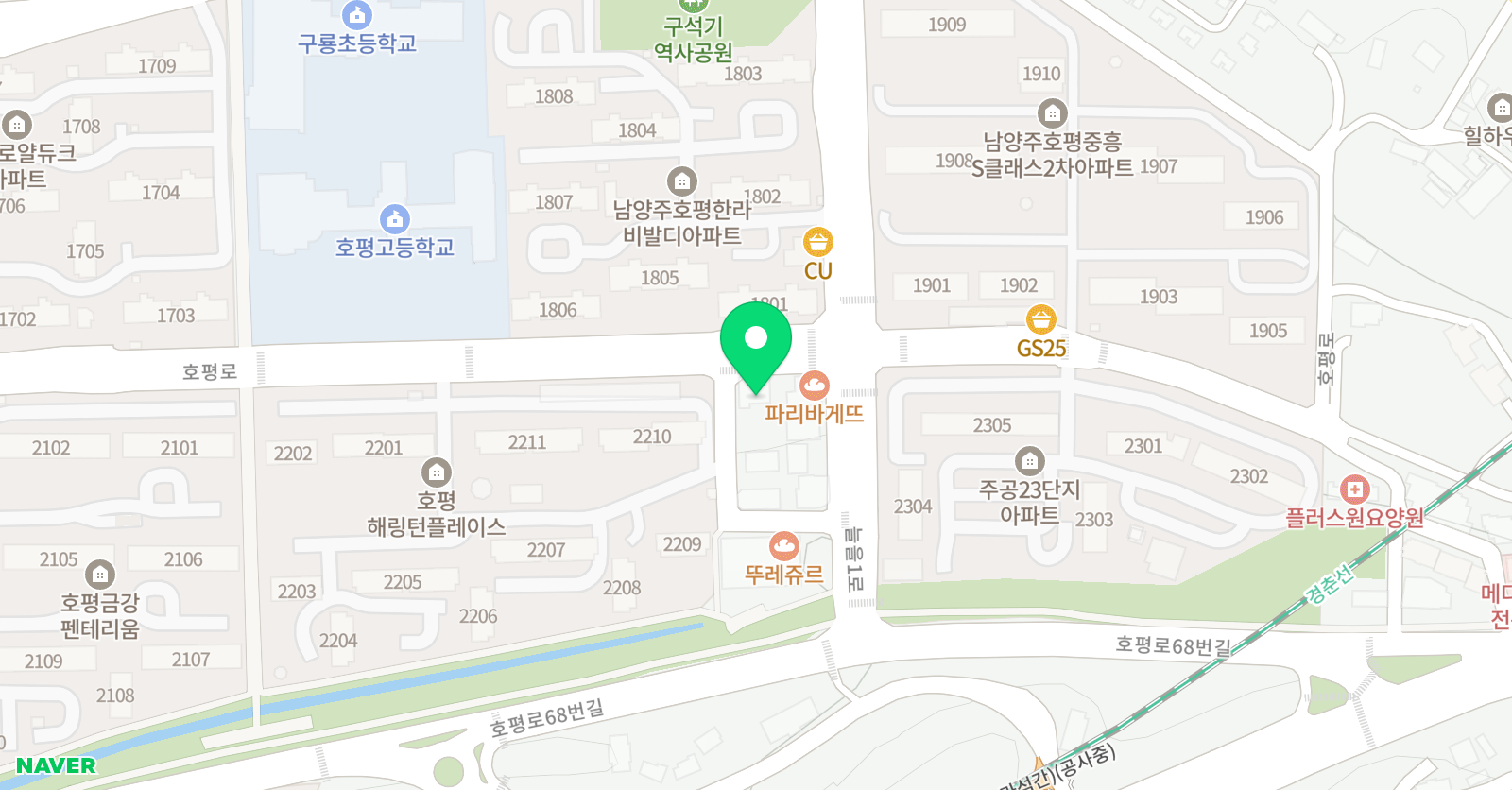 보람 수학학원 위치