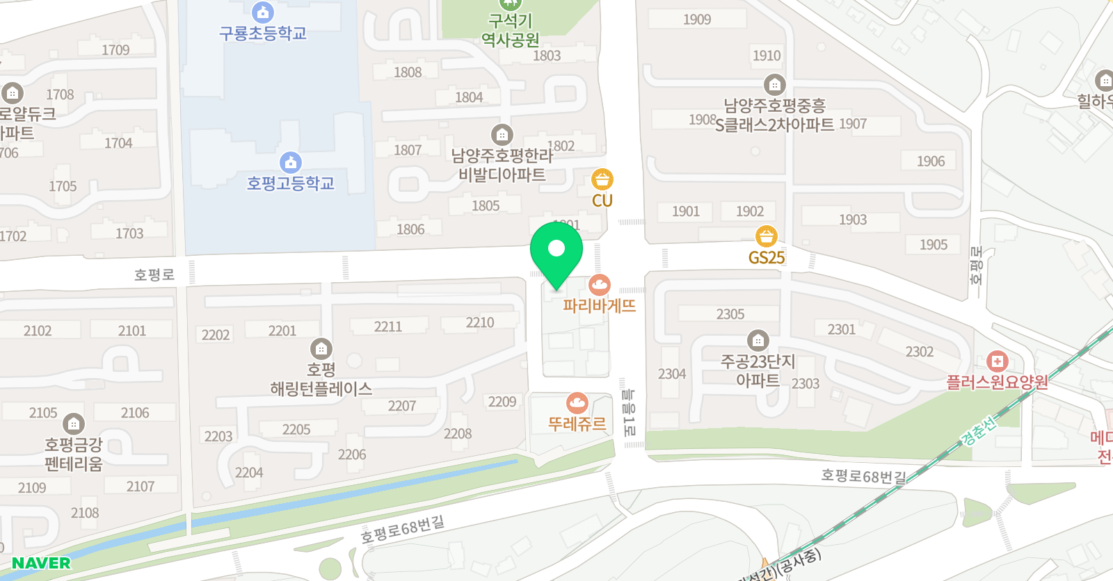 TOP아이비 학원 위치
