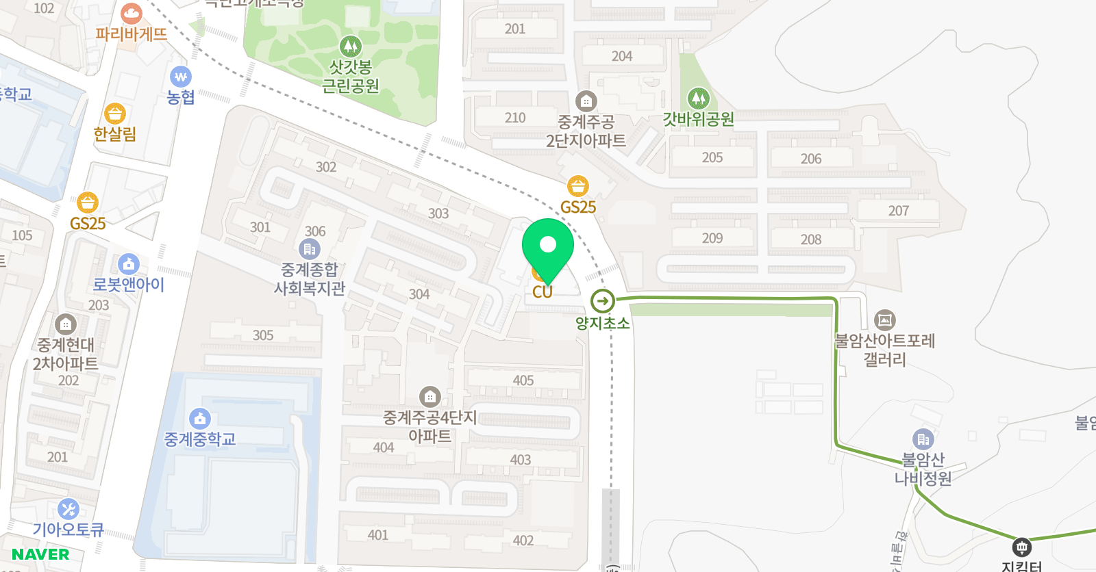 한양대라임 태권도 위치