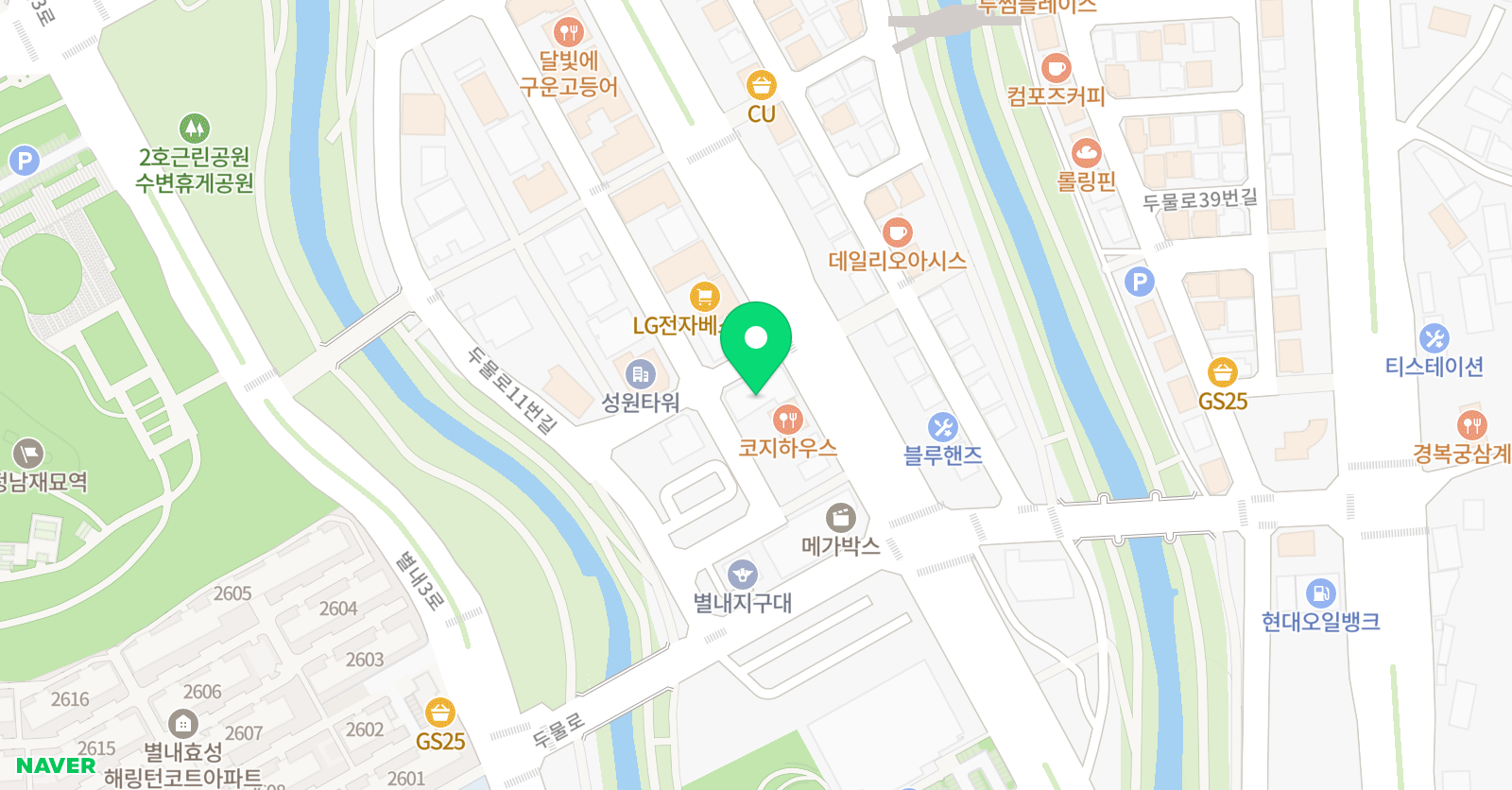 대치빌드업 국어논술학원 대치점 위치