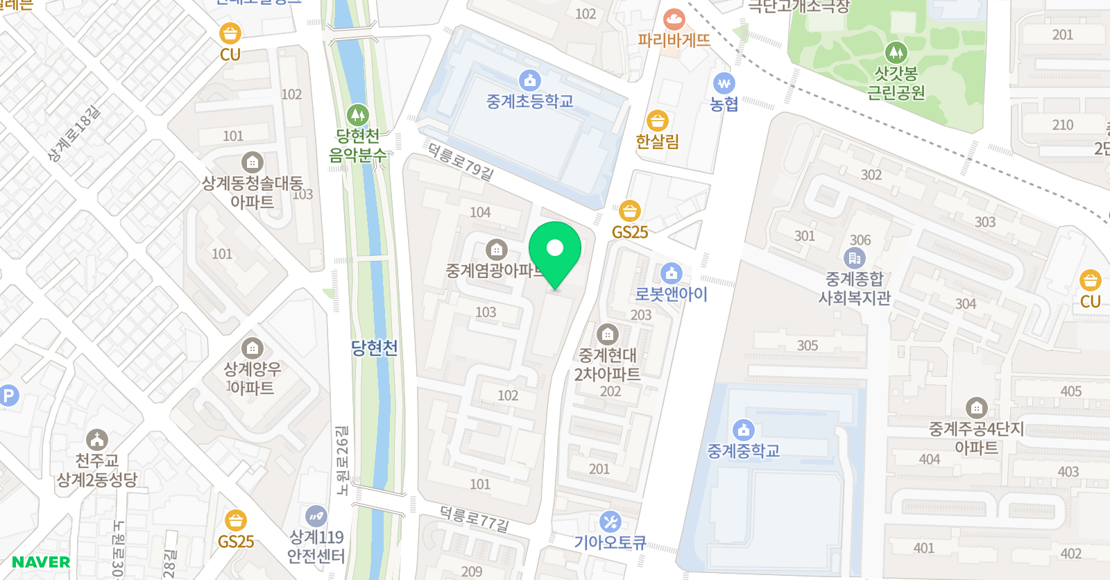 정쌤 영어교습소 위치