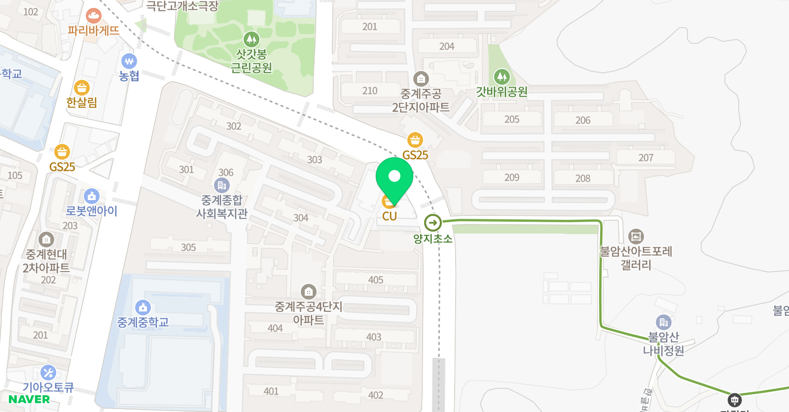 카이 수학학원 위치