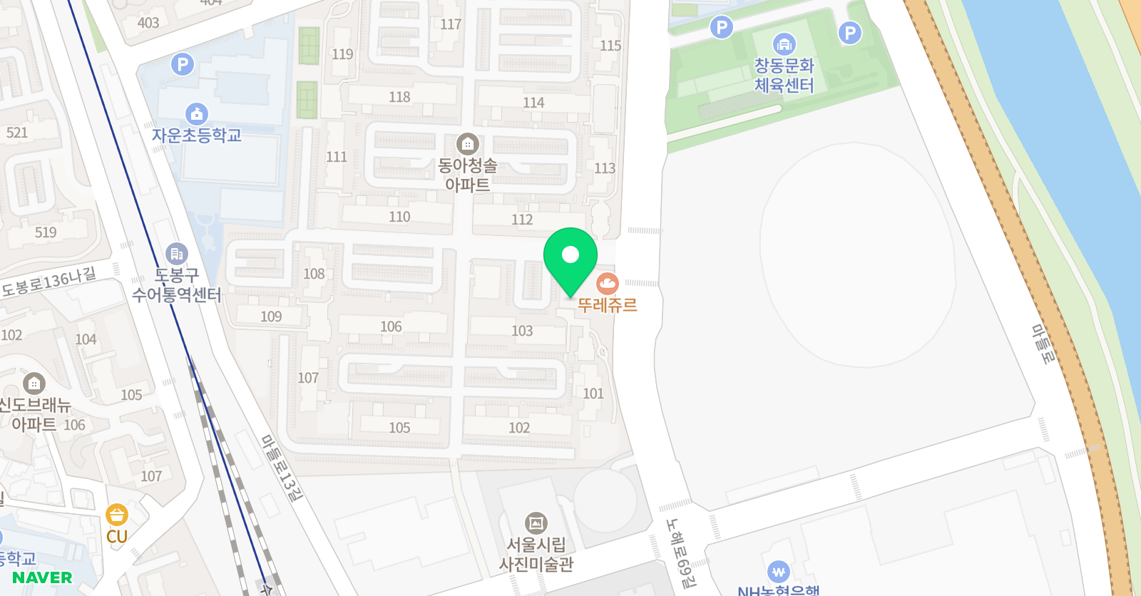 나래 바둑교실 위치
