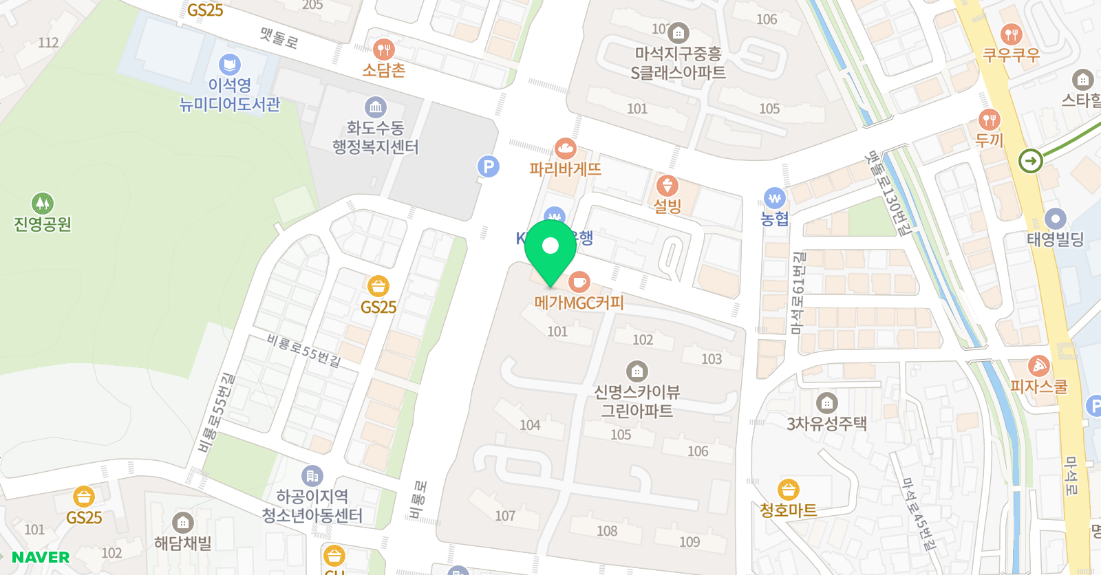 하연 과학 위치