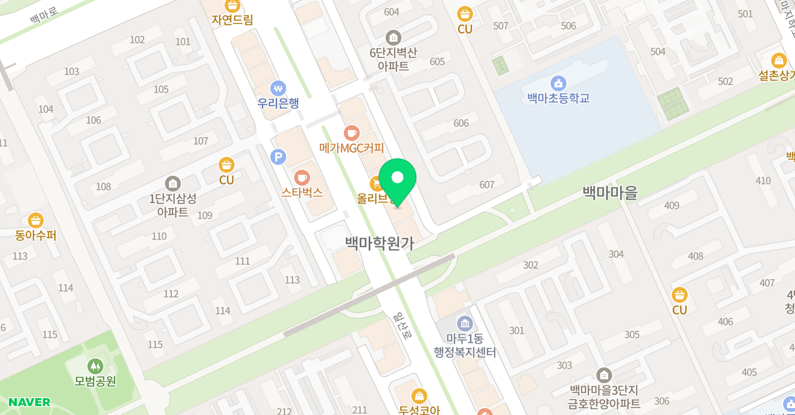 그래머스쿨오브락 학원 위치