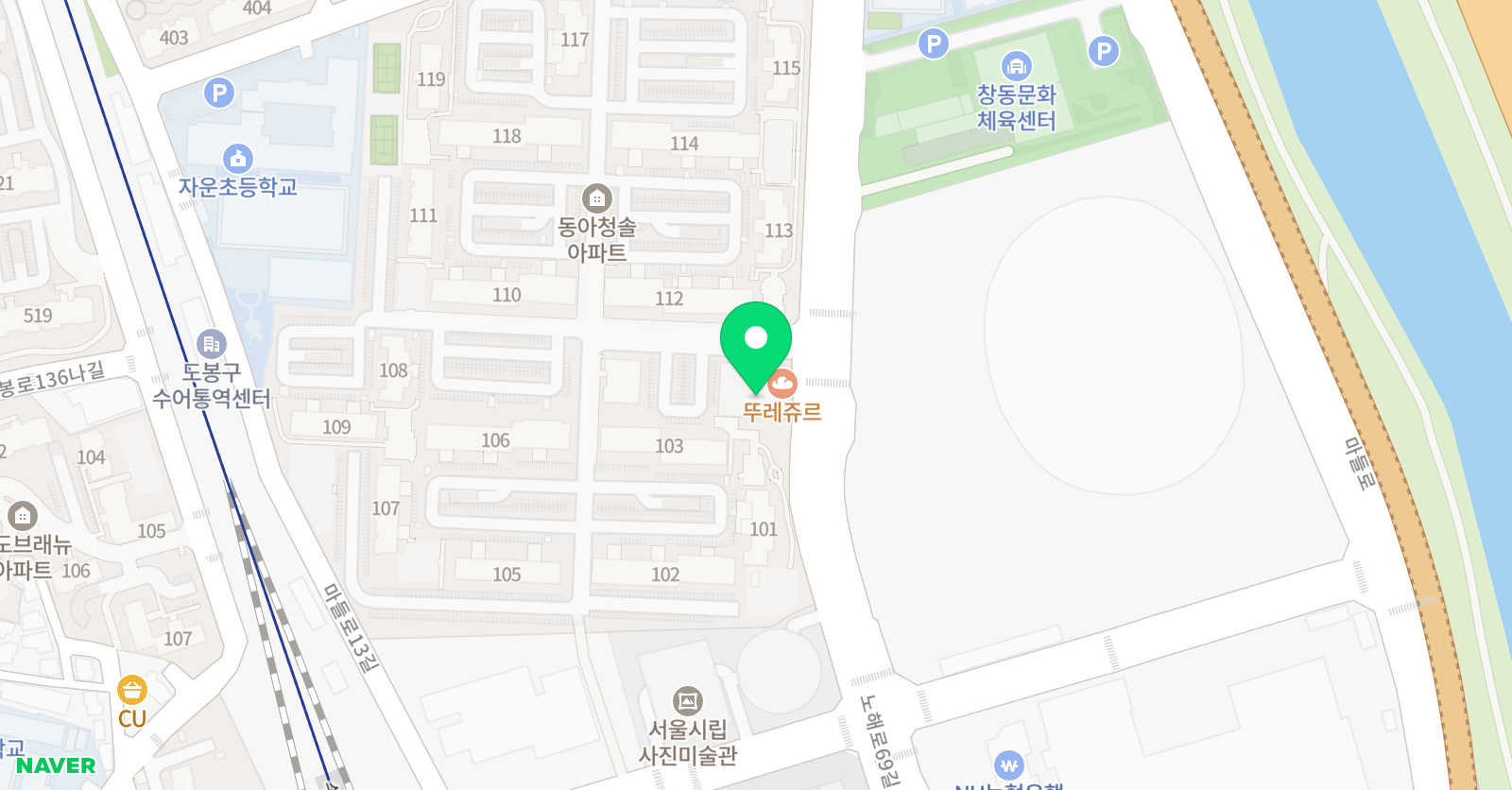 나래 미술교습소 위치
