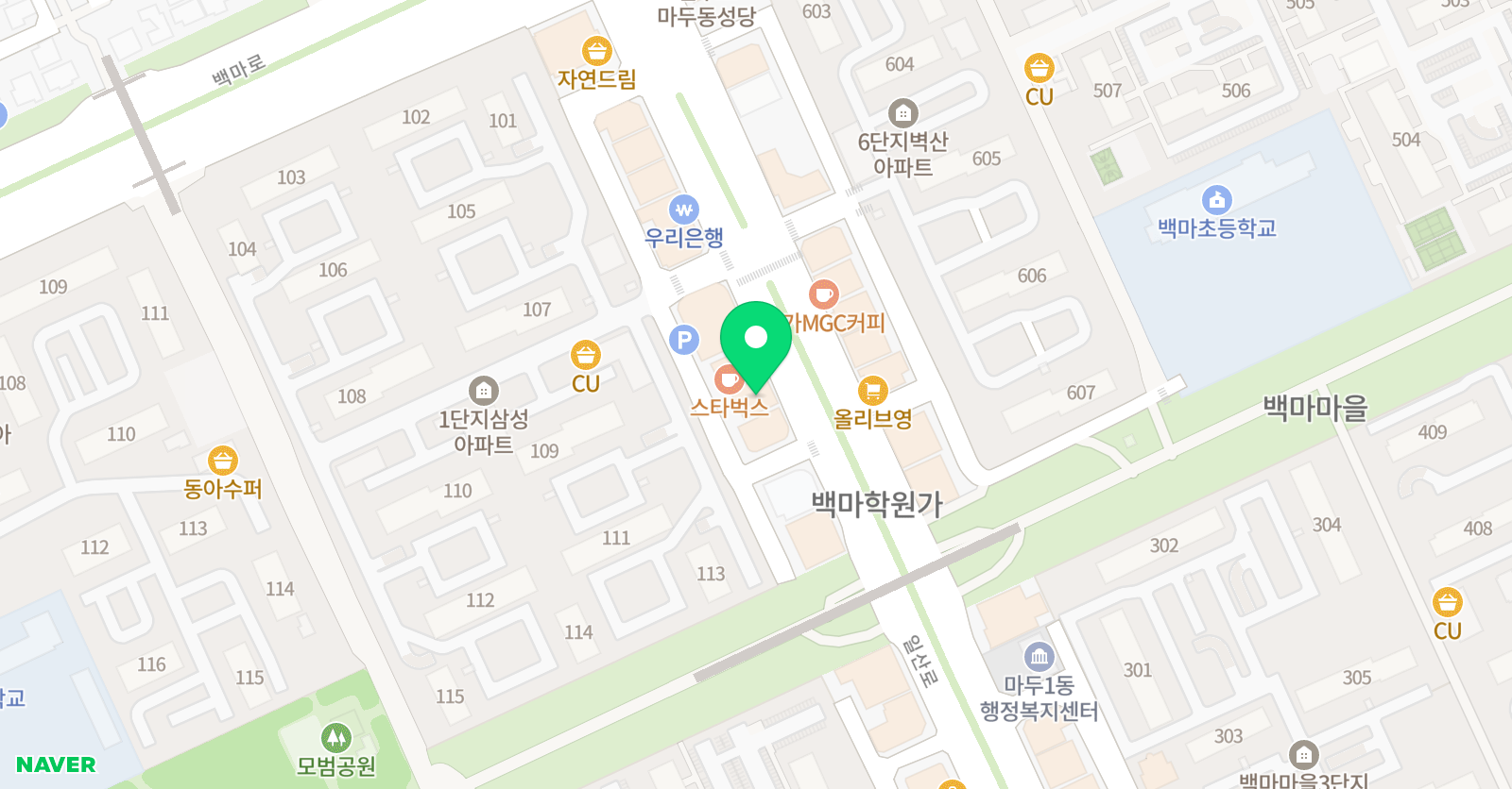 켈리C 음악학원 위치