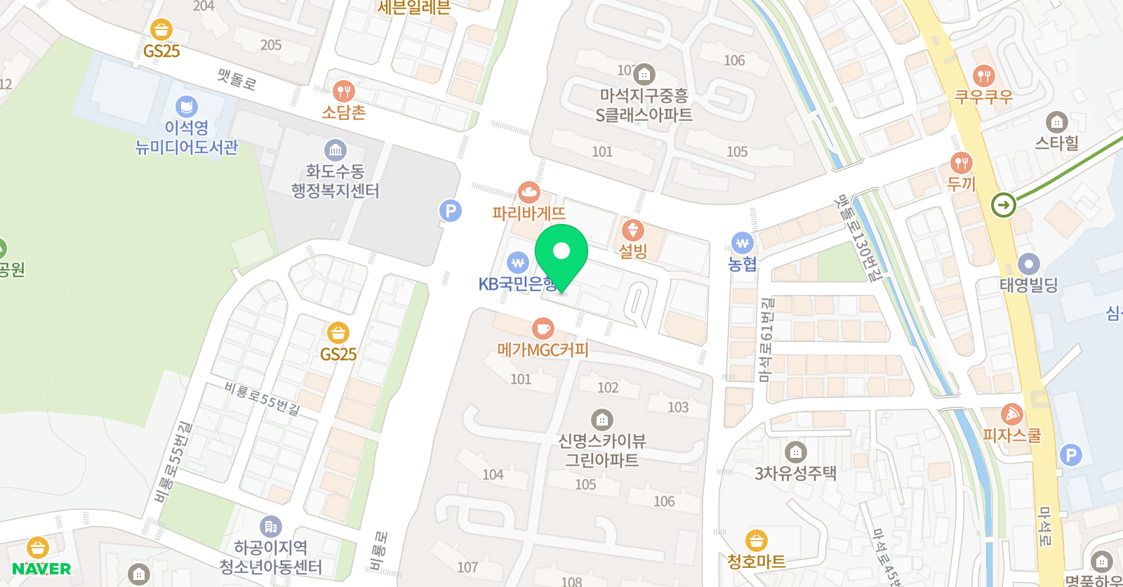 피아노와 바이올린 음악교습소 위치
