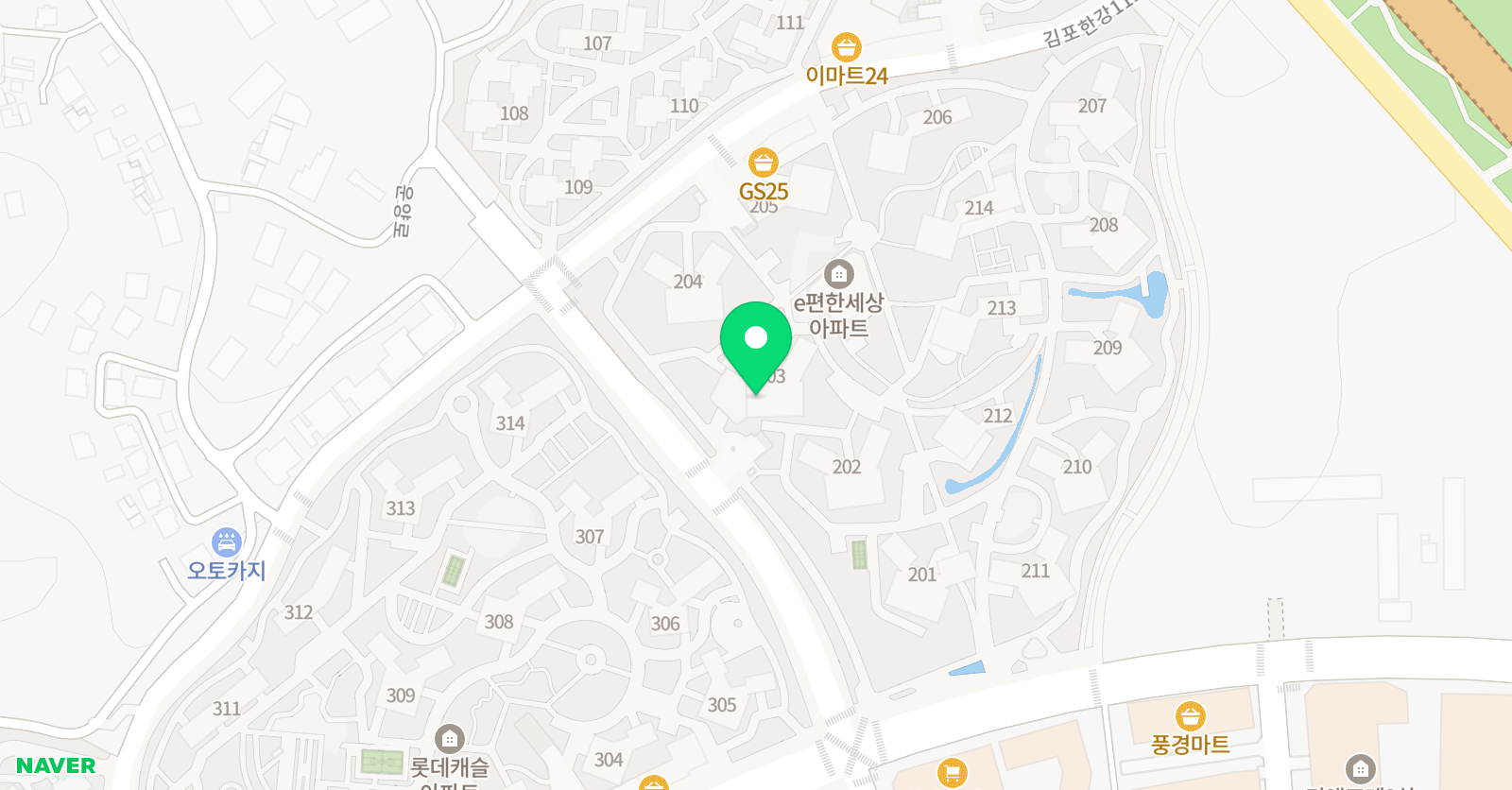심스 영어공부방 위치