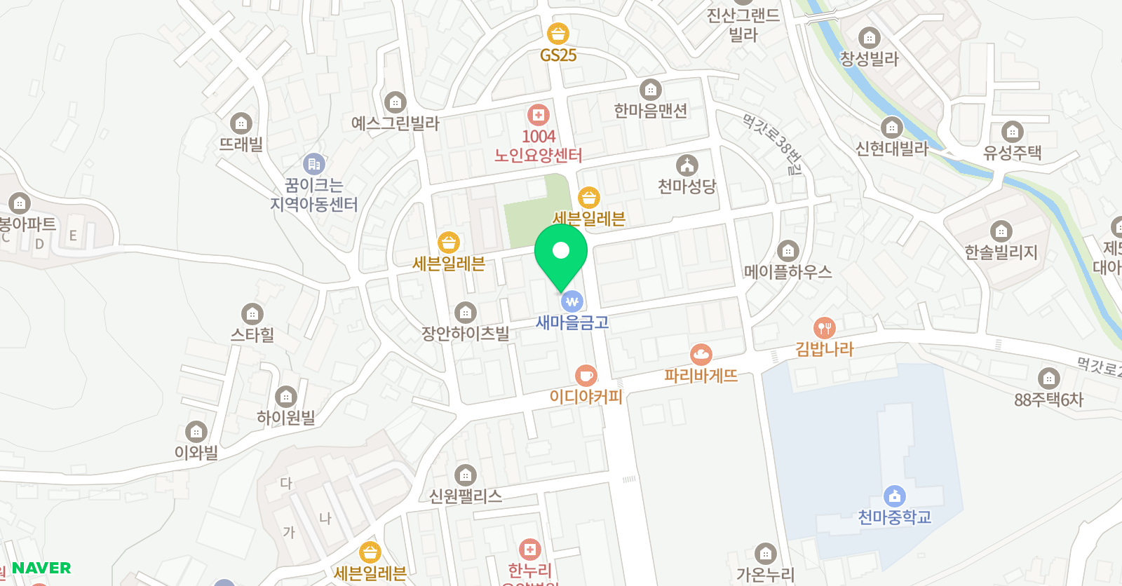 아리랑 태권도 위치