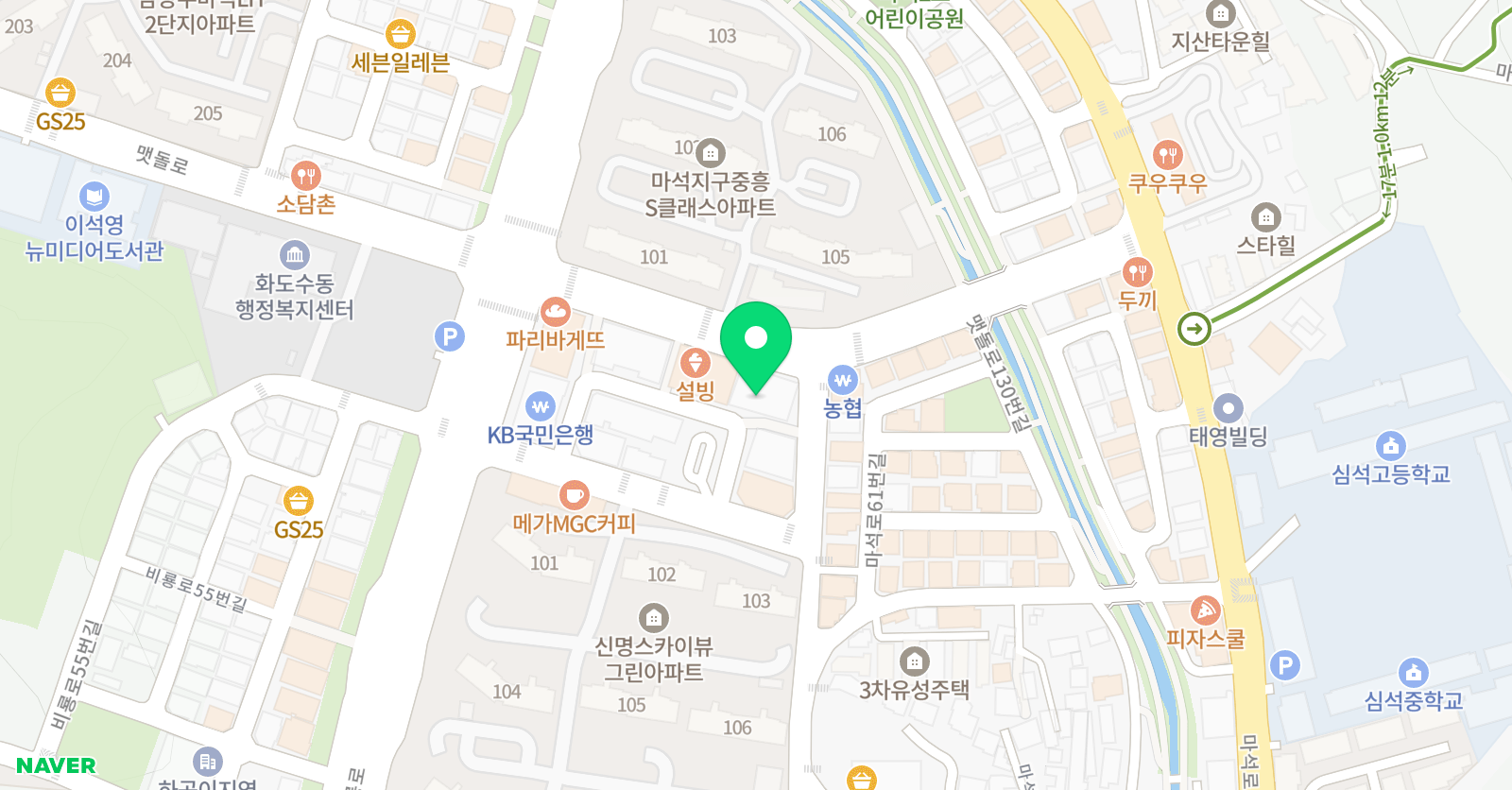 예중앙 음악학원 위치