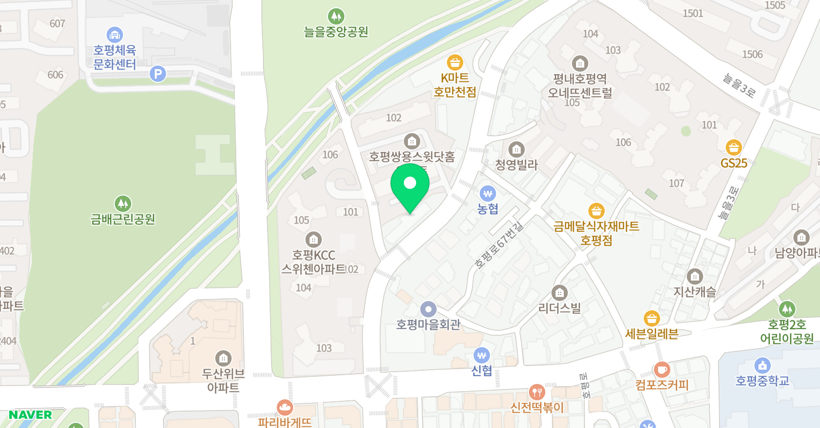 대치감성 입시학원 위치