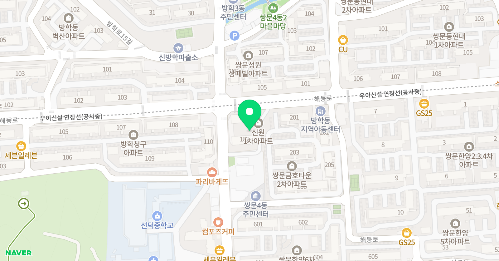 케이아트 미술학원 위치