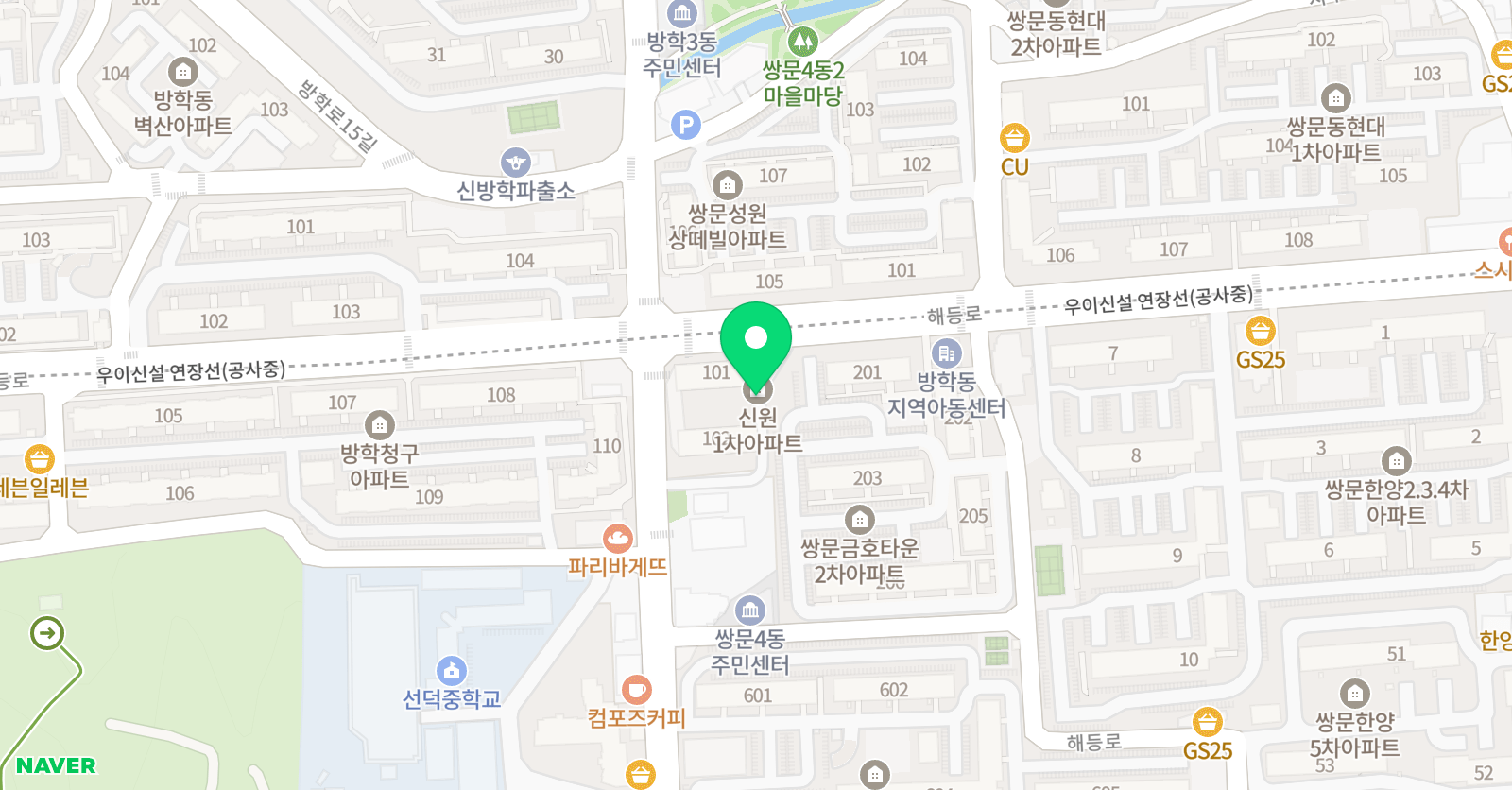 비엠 수학교습소 위치