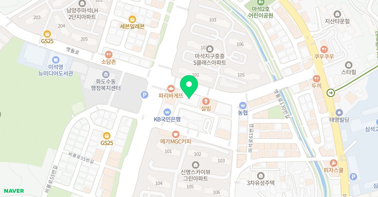 하랑 요가&플라잉요가 위치