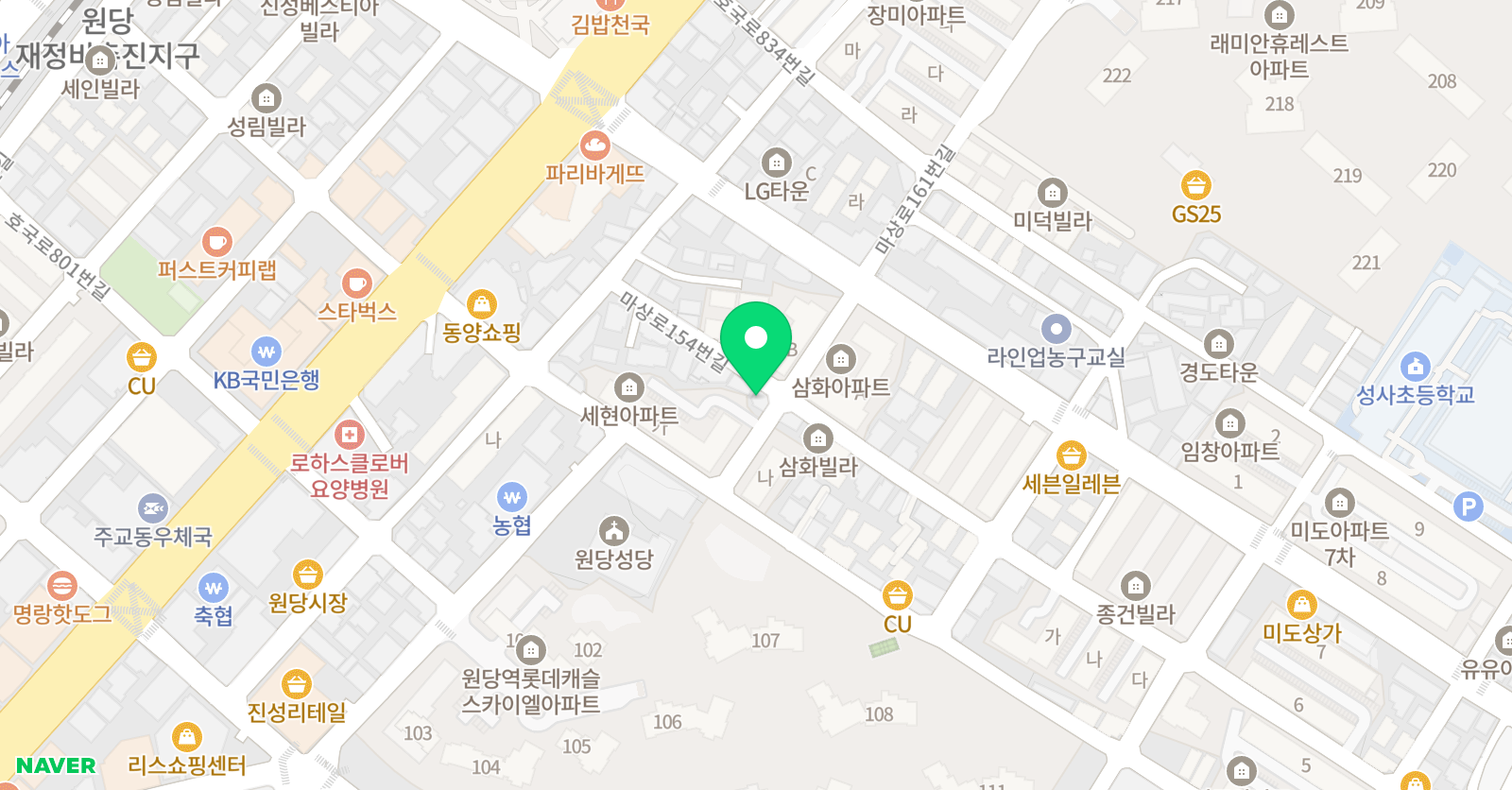 한솔플러스 수학교습소 위치