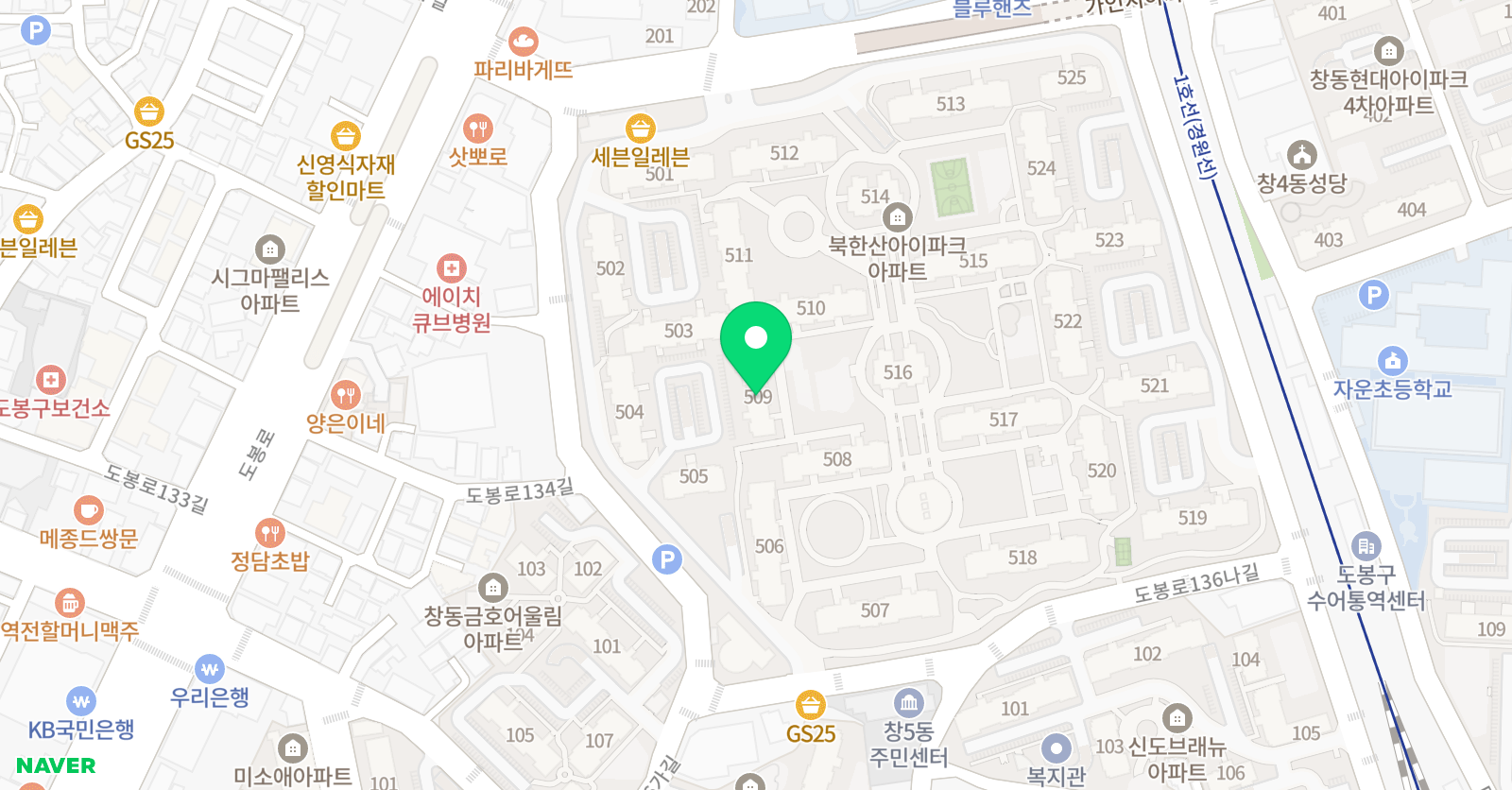 플라톤 독서토론논술 공부방 창5동 위치