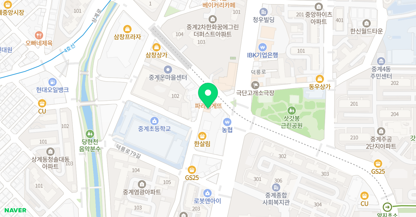 탑 태권도 위치