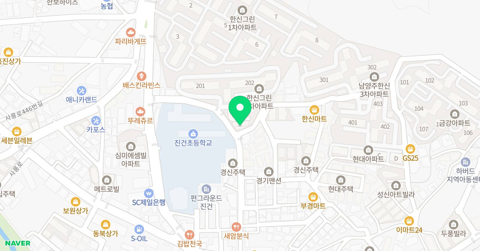 경희대천마 체육관 위치