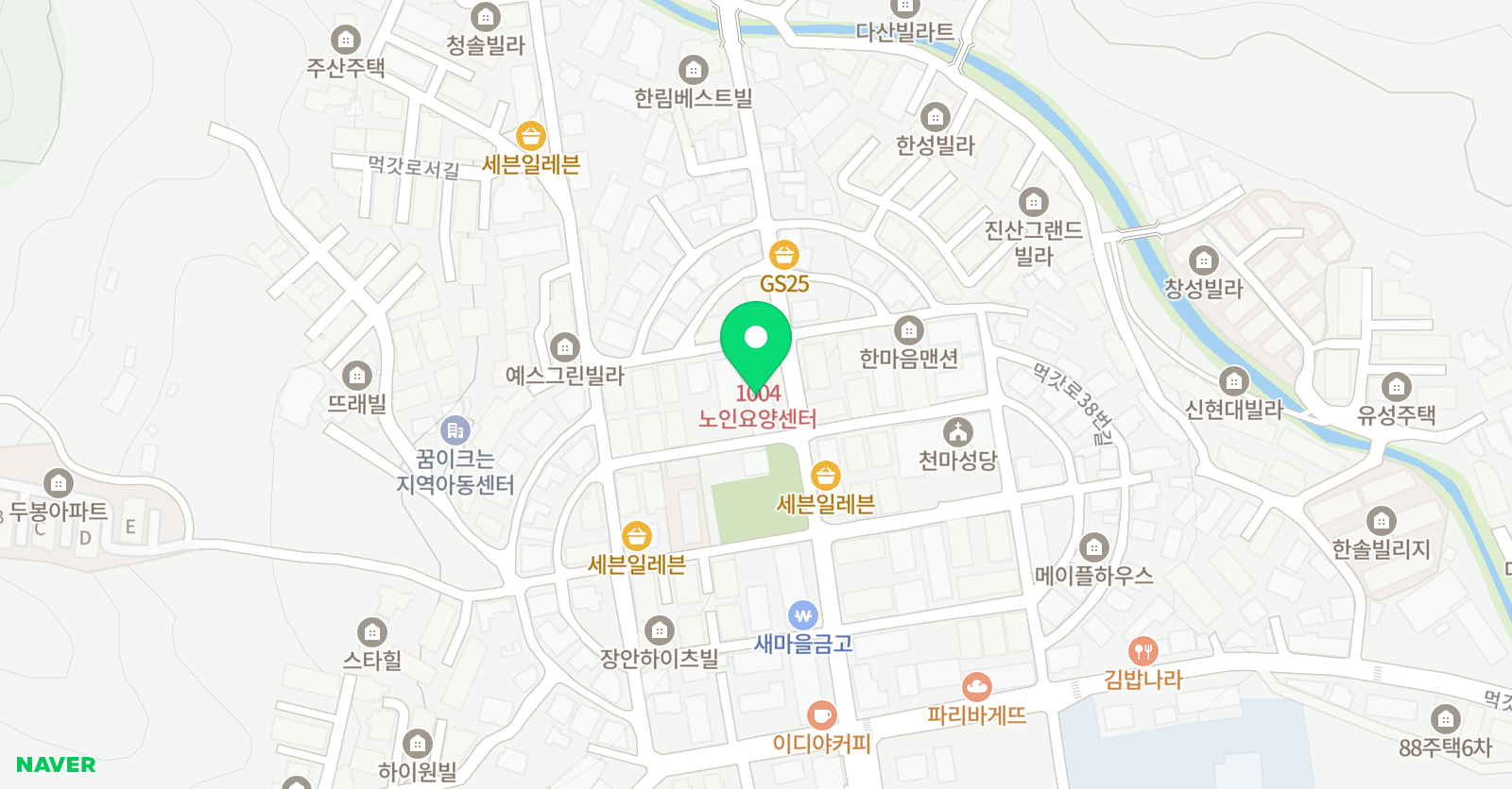 음악세상 학원 위치