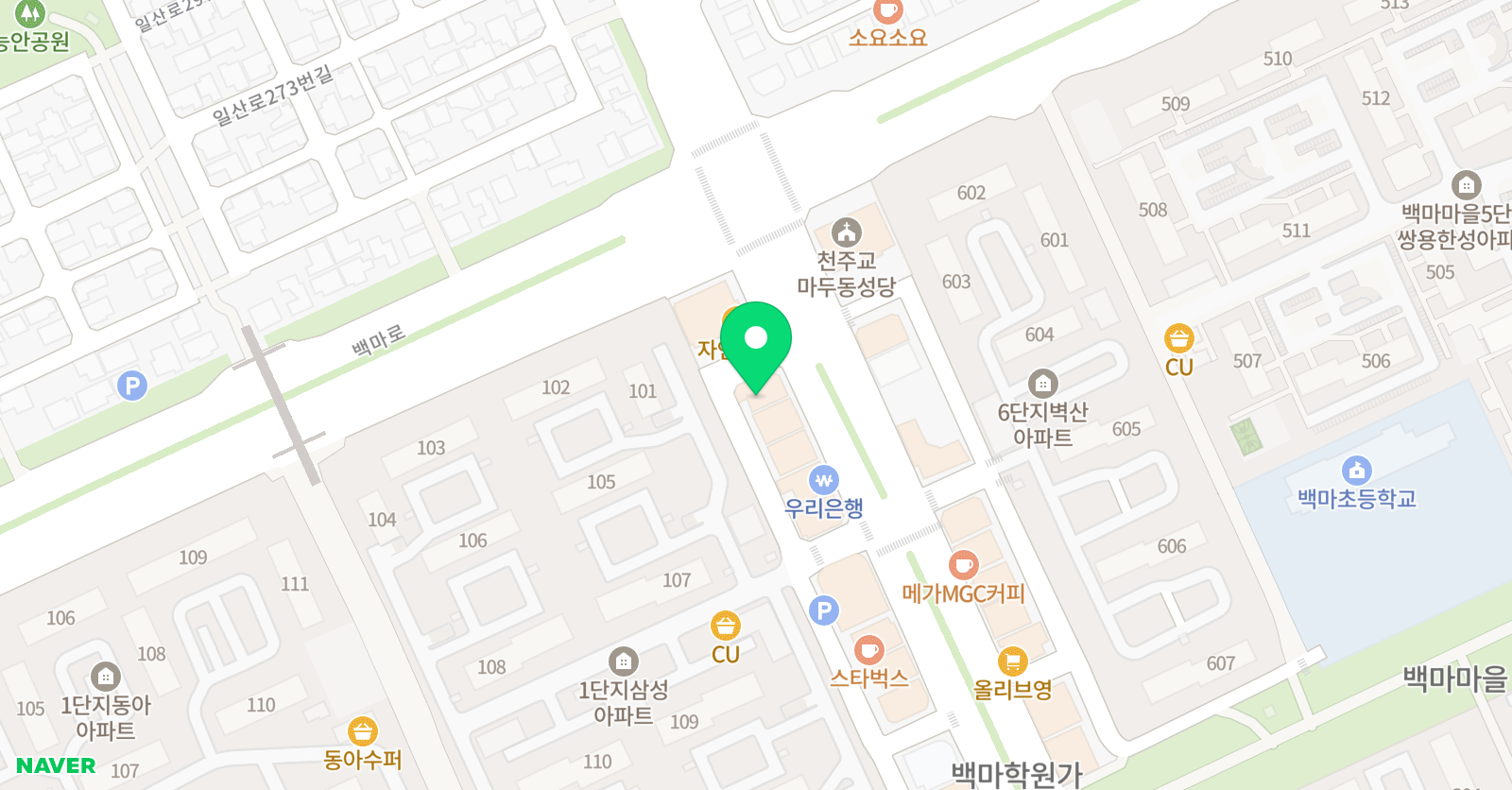 탑클래스 학원 위치