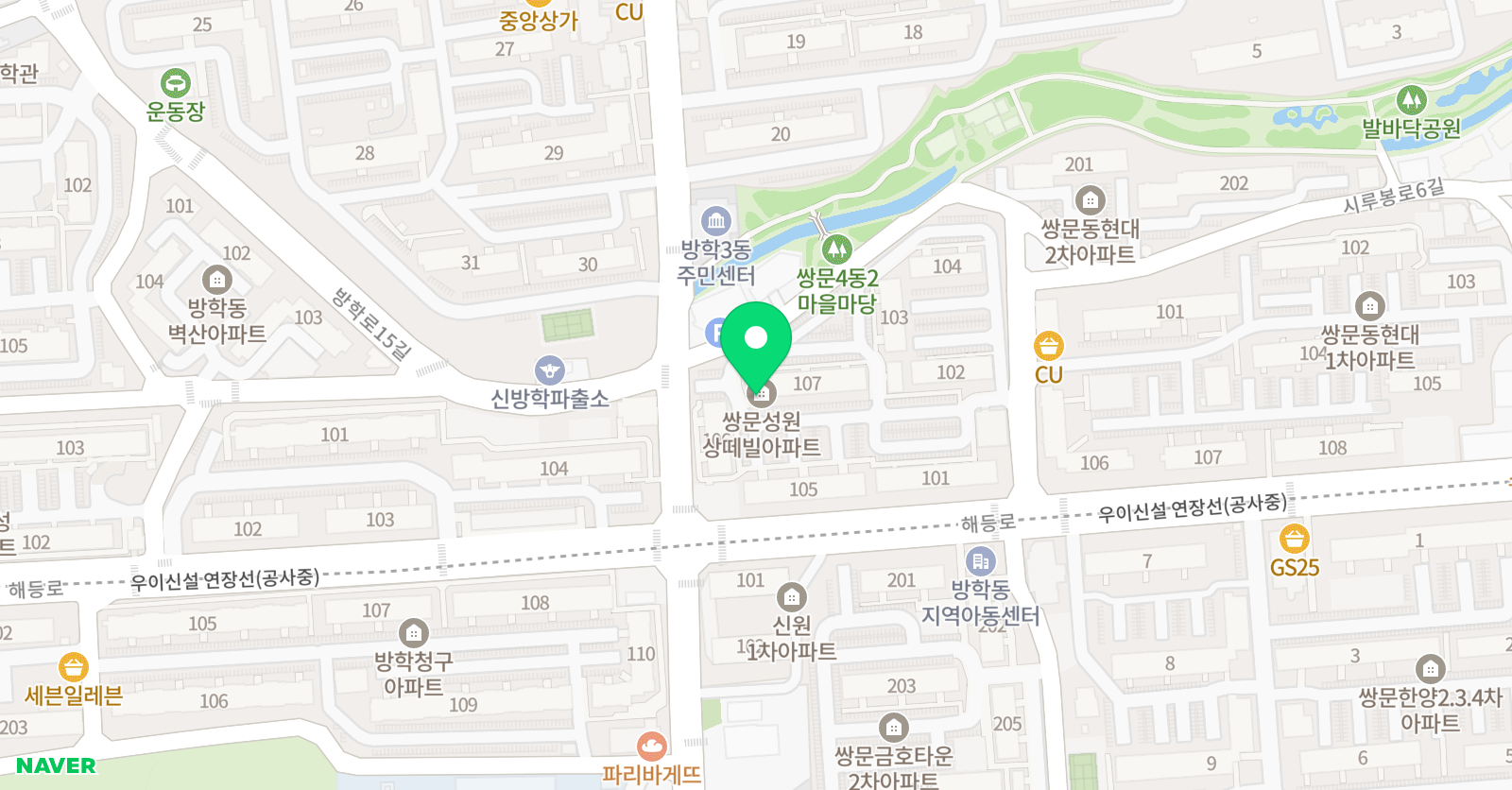 링키영어 쌍문금호2차점 위치
