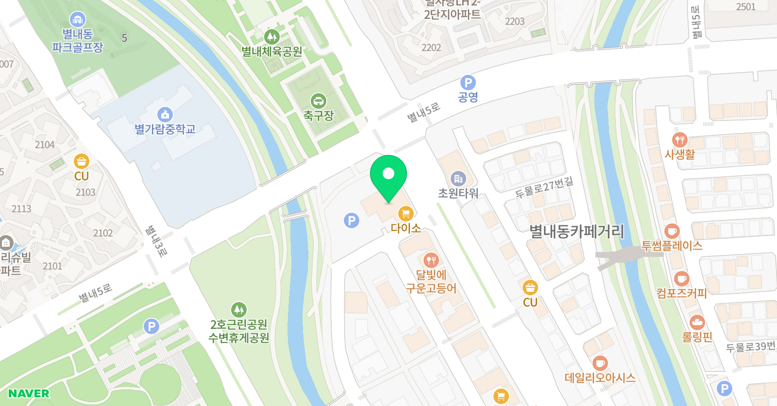 챌린지 영어학원 위치