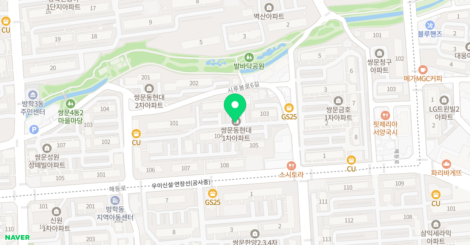 푸르넷 공부방 창경 공부방 위치