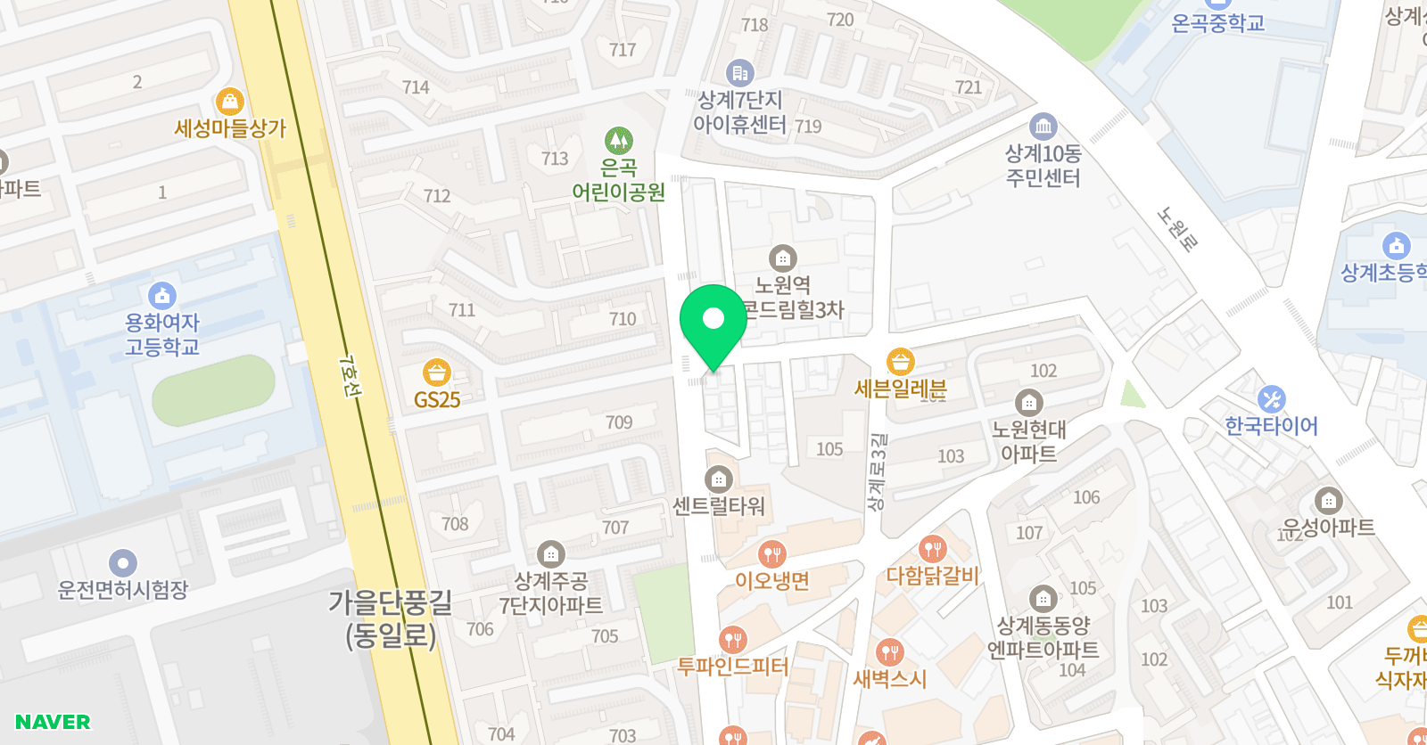 두드림 음악연습실 위치