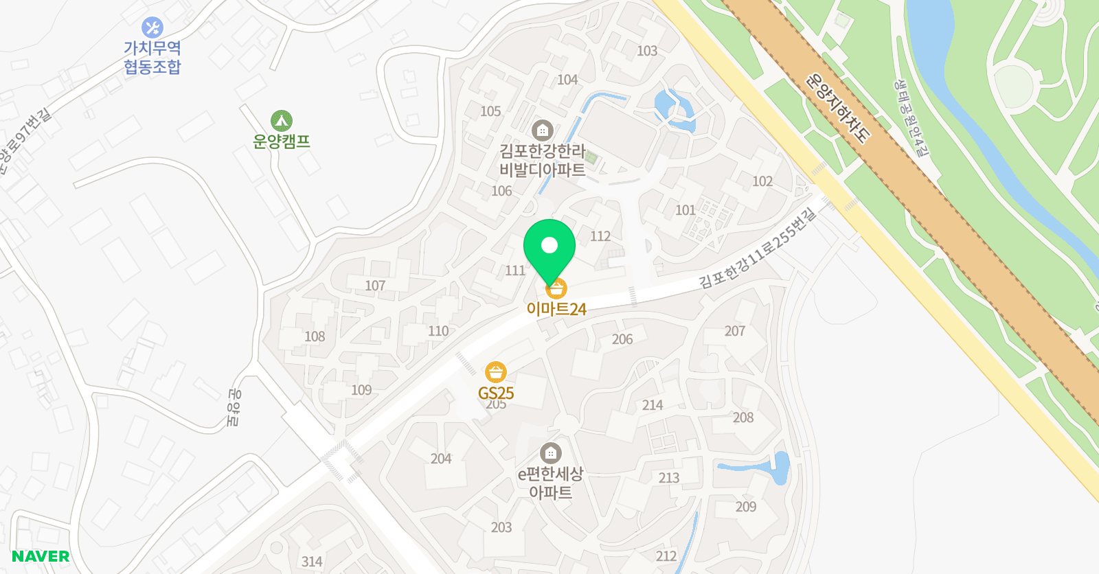 경희대탑 태권도장 위치