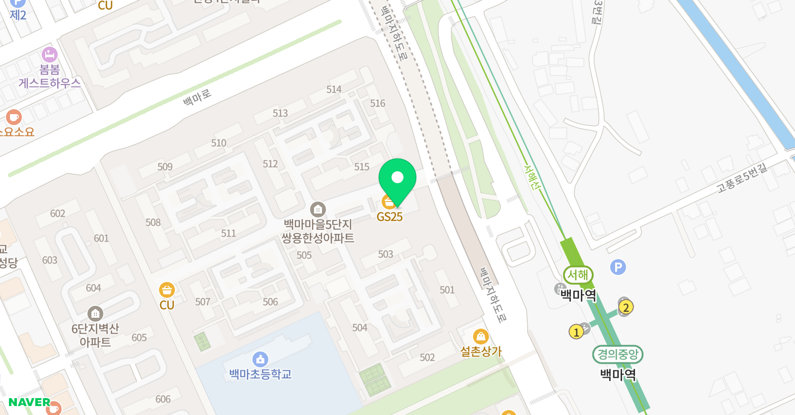 가온음악교습소 위치